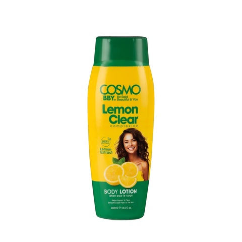 COSMO Body lotion Lemon Clear лосьон для тела с экстрактом лимона 400 ml