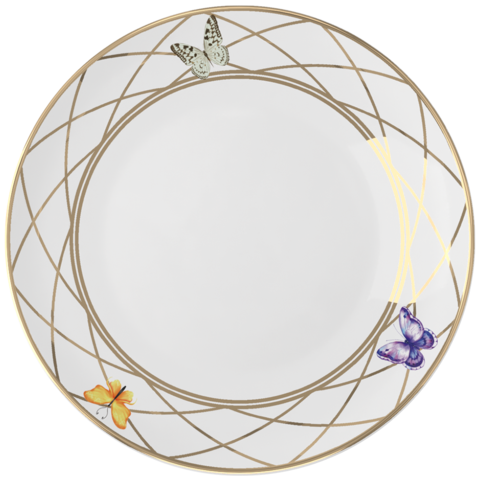 Закусочная/салатная тарелка 22см First Lady Танец бабочек