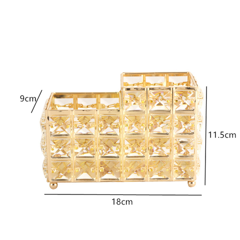 Органайзер для косметических принадлежностей Kassatex Crystal Double Gold