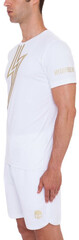 Футболка теннисная Hydrogen Flash Tech T-Shirt - white/gold