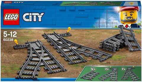 Конструктор LEGO City Trains 60238 Железнодорожные стрелки