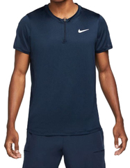 Теннисное поло Nike Men's Court Dri-Fit Advantage Polo - obsidian/white