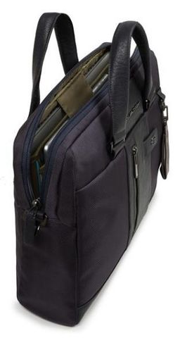 Сумка Piquadro Brief CA4440BR/N чёрный натур.кожа/ткань