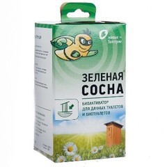 Биоактиватор для дачных туалетов и биотуалетов Зеленая сосна 300гр 2920591