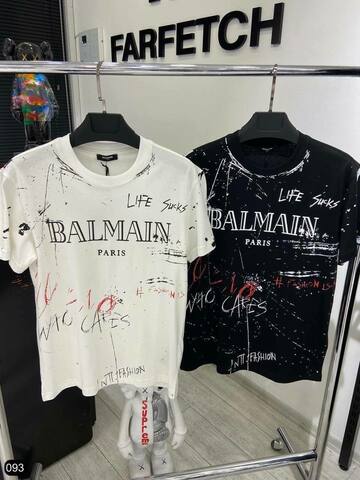 Футболка Balmain 999376white