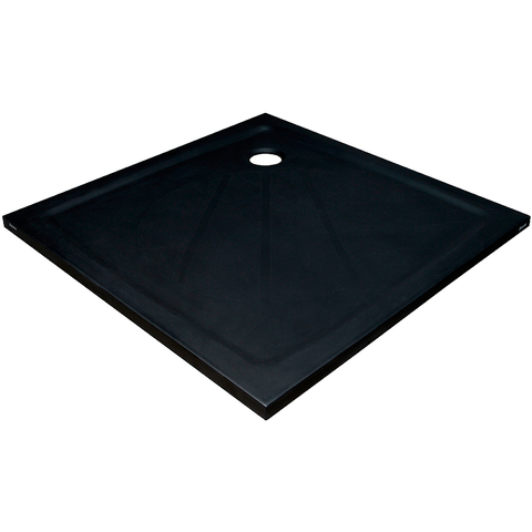 Ravak XA03AA01010BM Поддон PERSEUS PRO-100 ЧЕРНЫЙ матовый