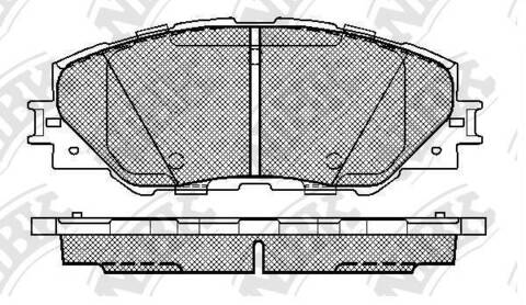 Колодки NiBK PN1530