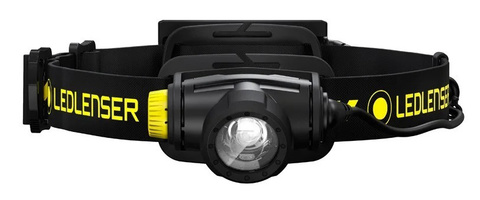 Фонарь налобный Led Lenser H5R Work, чёрный, светодиодный,x1 (502194)