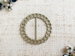 Пряжка металл, ш. 4 см