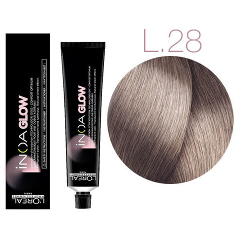 L'Oreal Professionnel INOA Glow Light Cherry Sand L.28 (Перламутровый мокка) - Стойкая краска для светлых баз