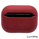 Uniq Terra Genuine Leather for AirPods Pro 1 & 2 Red