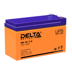 Аккумулятор Delta HR 12-7.2 (AGM)