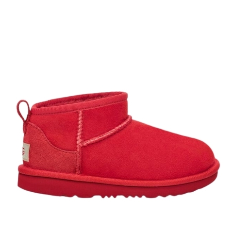 Ugg Classic Ultra Mini Boot Kids Samba Red