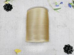 Косая бейка атласная, ш. 1,5 см, бежевый