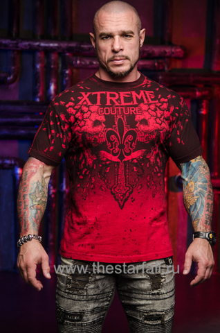 Xtreme Couture | Футболка мужская SHATTERED X1792 от Affliction перед
