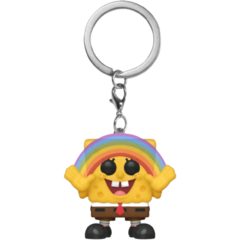 Брелок Funko Pocket POP! Keychain: SpongeBob: SpongeBob w/Rainbow