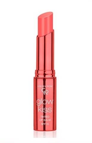 Golden Rose Тинт-бальзам для губ GLOW KISS TINTED LIP BALM SPF 15 тон 04 Peach Shake