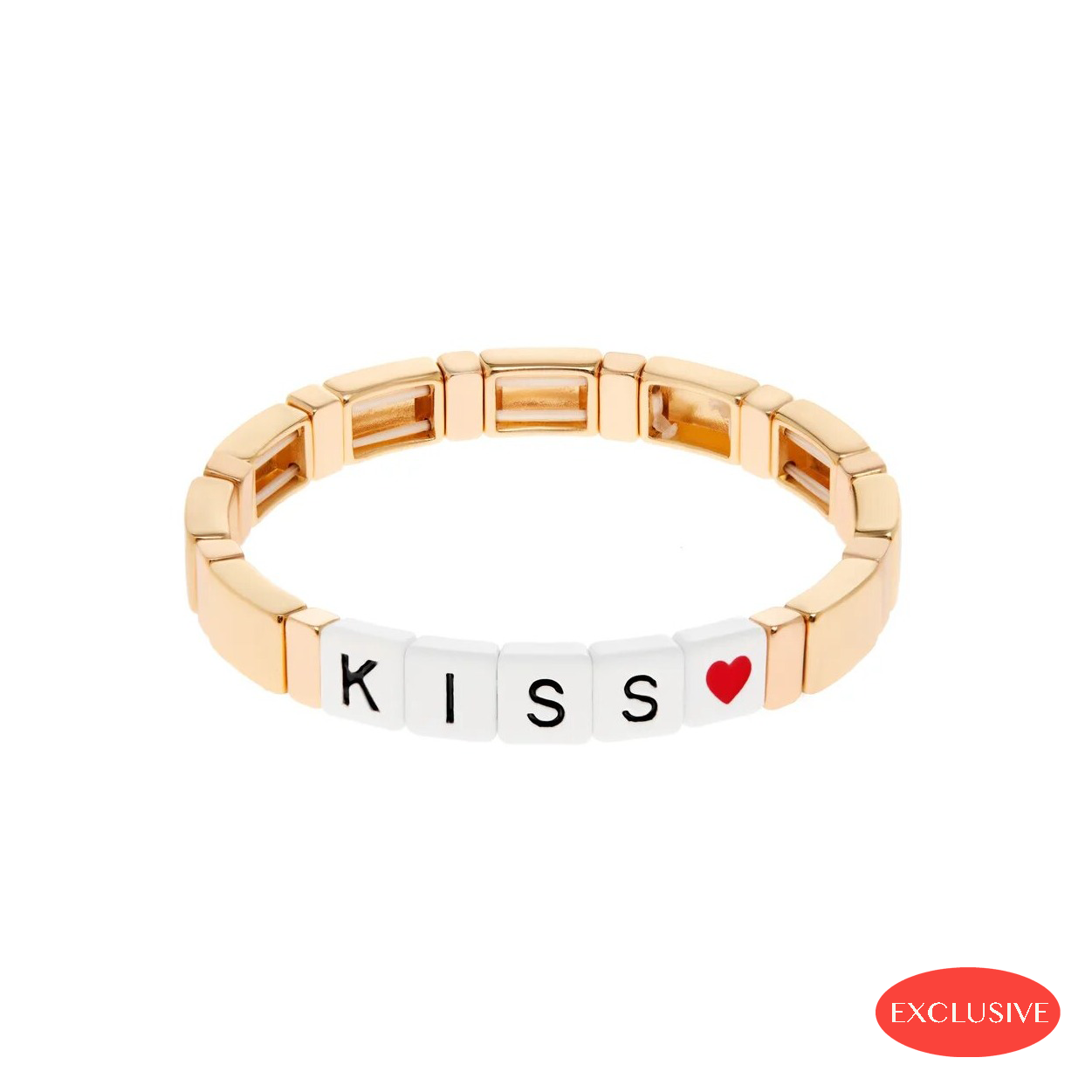 DÉJÀ VU Браслет Kiss Gold Bracelet déjà vu браслет gold puffy heart bracelet red