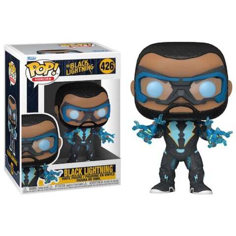 Funko POP Heroes: Black Lightning- Black Lightning POP Heroes: Black Lightning- Black Lightning Quantity : 18  Configuration : DEF