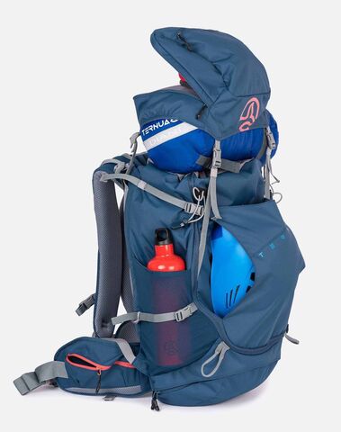 Картинка рюкзак туристический Ternua Pema 50 Blue Wing Teal - 8