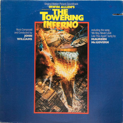 Виниловая пластинка. John Williams – Irwin Allen's Production Of The Towering Inferno OST (Б/У) (Caravan Vinyl)