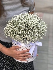 Цветочная коробочка «Облачка»