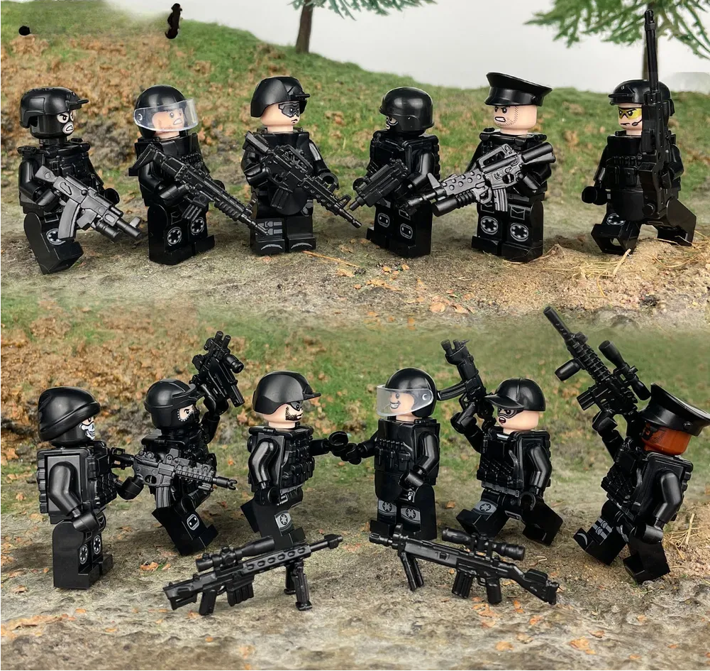 Минифигурки Военных SWAT серия 496