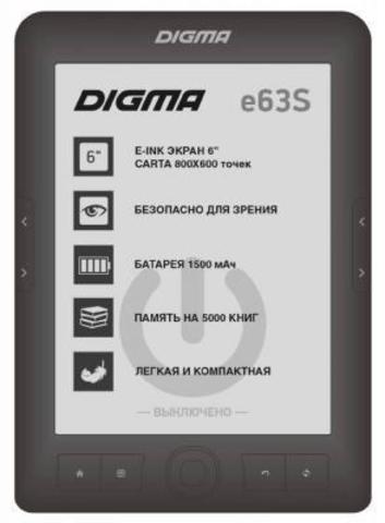 Электронная книга Digma E63S 6