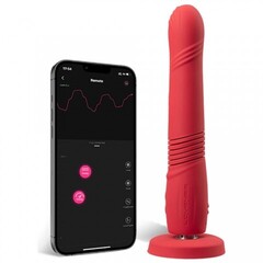 Фрикционный и вибрирующий фаллоимитатор Gravity Lovense (с управлением через приложение)