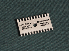 Нижняя плита Старта GAP 0.90 открытая голова (open comb) матовая сатин