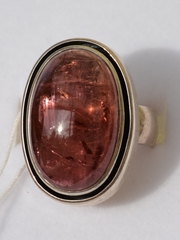 Турмалин О(серебряное кольцо)