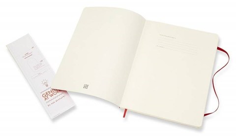 Блокнот Moleskine Classic Soft, цвет красный, в линейку