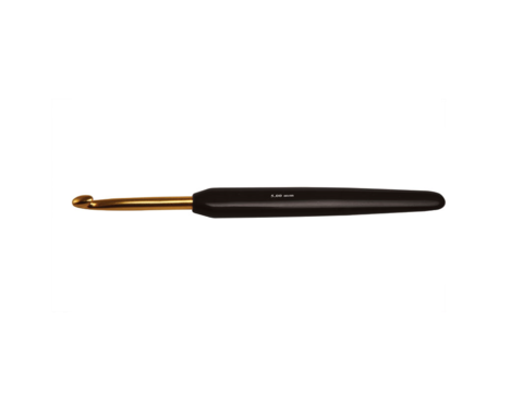 Крючок для вязания с эргономичной ручкой "Basix
Aluminum" 3мм, алюминий, серебристый/черный