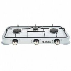 Плитка газовая настольная 3 кнфорки коричневая TDM Electric ГП-3 SQ2515-0009