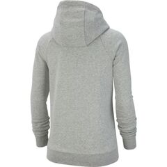 Женская толстовка Nike Sportswear Essential Hoodie FZ Fleece W - dark grey heather/white