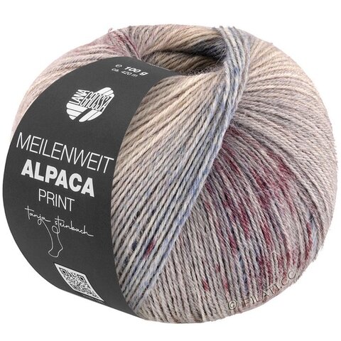 Lana Grossa Meilenweit Alpaca Print 2205