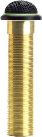 SHURE MX395B/BI-LED плоский врезной двунаправленный конференц. микрофон с индикатором, цвет черный.