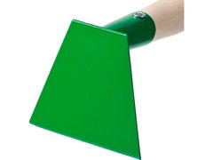 РОСТОК 100 x 95 мм, углеродистая сталь, трапециевидная, антикор. покрытие, деревянная рукоятка, мотыга (39661)