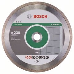 Алмазный отрезной круг по керамике Bosch Standard for Ceramic 230x22.23x1.6x7 мм 2608602205