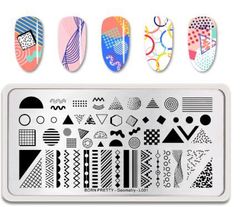 Пластина для стемпинга Born Pretty Geometry-L001