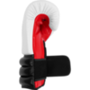 Перчатки Hardcore Training GRT1 White/Black/Red