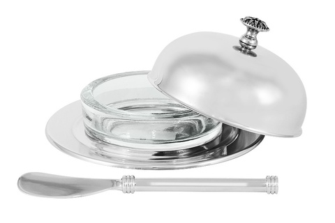 Масленка Британи крышка нож Regent