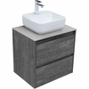 Aquanet 287889 Тумба Nova Lite 60 2 ящ. цв. дуб серый (287889)
