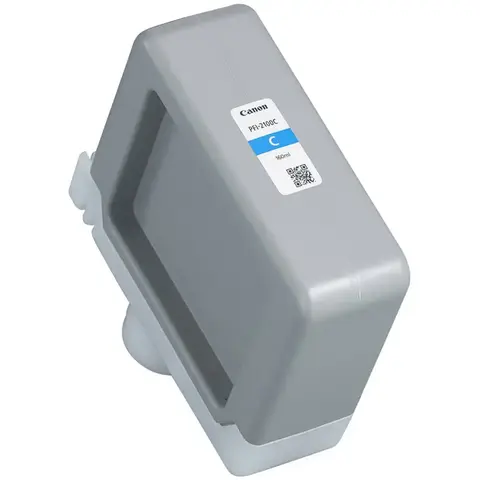 Оригинальный картридж Canon PFI-2100 Cyan 160ml для GP-4600/GP-4600S/GP-6600/GP-6600S 5267C001