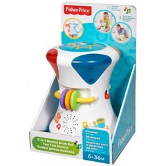 Fisher Price Музыкальный барабан 2 в 1 (CFN02)