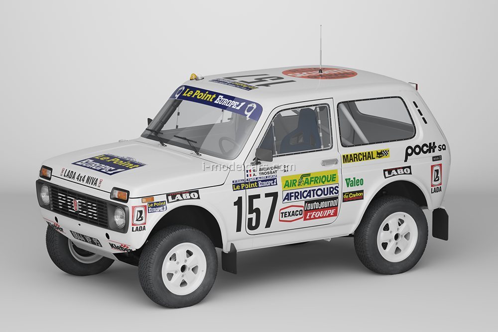 LADA 2121ラダニーバ　メイドインUSSR　1/43 USSR Russia car model Lada 2121 Niva with a trailer 1/43 | eBay