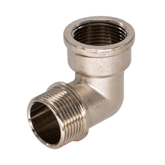 Уголок с ограничителем СТМ CRLFMS12, 1/2", внутренняя/наружная резьба, латунь