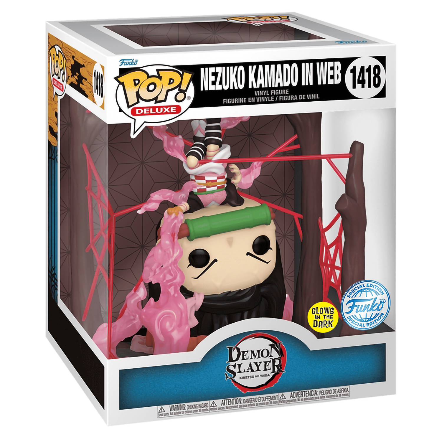 Funko POP! Demon Slayer: Nezuko Kamado in Web (GW Exc) (1418) – купить по  выгодной цене | Интернет-магазин комиксов 28oi.ru