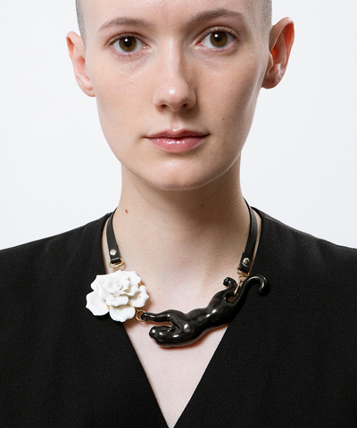 Колье Flower Panther