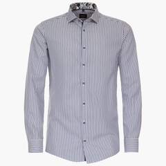 Сорочка мужская Venti Modern Fit 144208500-100 в тёмно-синюю полоску
